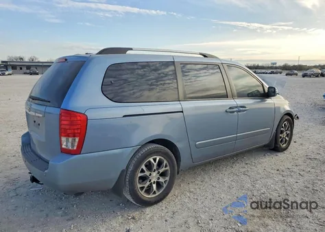 2014 Kia Sedona Lx z USA, uszkodzony, nr VIN KNDMG4C71E657475